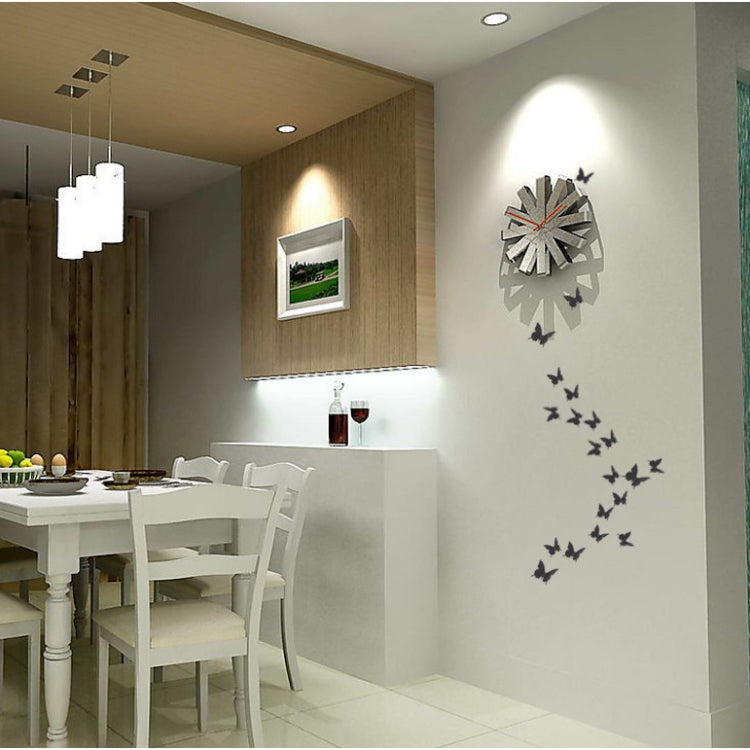36 PCS Home Decoration Originality PC 3D Mirror Surface Butterfly Wall Paste - Decorative Mirrors by PMC TechLife | Online Shopping South Africa | PMC TechLife | Buy Now Pay Later Mobicred