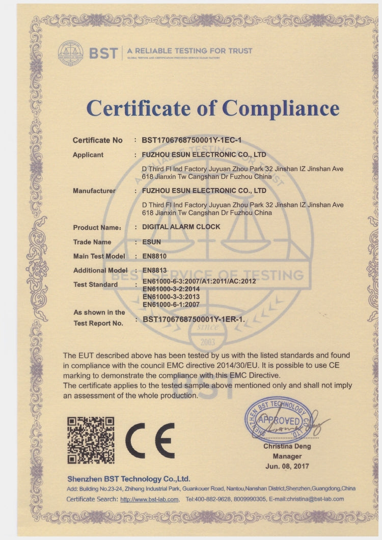 Multi-Function Large 3D LED Digital Wall Alarm Clock with Snooze Function, 12/24 Hours Display for Home, Kitchen, Office, DC 5V, CE Certificated(Green) - Wall Clock by PMc TechLife | Online Shopping South Africa | PMc TechLife | Buy Now Pay Later Mobicred