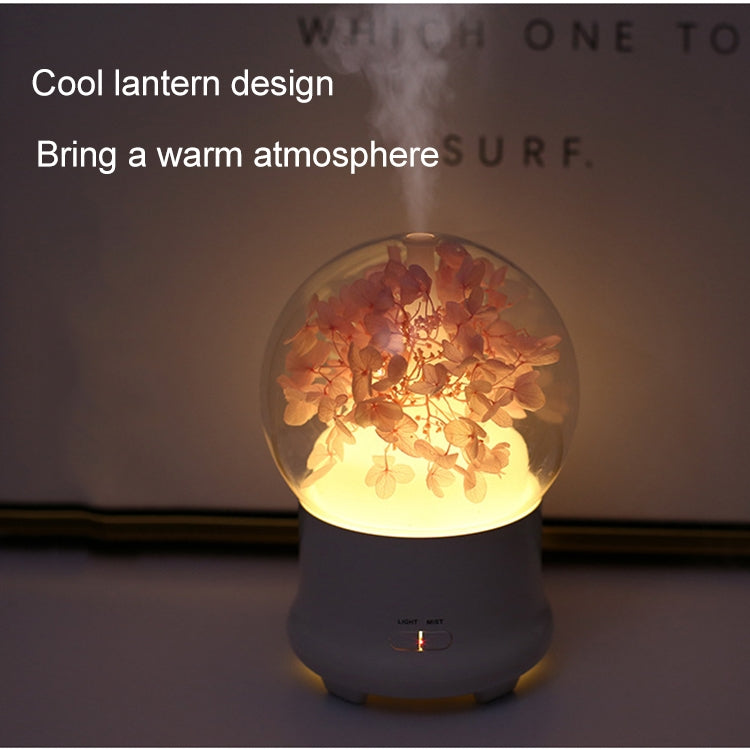ML-824 100ML Gypsophila Flowers Aromatherapy Diffuser Air Humidifier with Colorful LED Light for Office / Home(Blue) - free shipping - PMC TechLife - Order now!