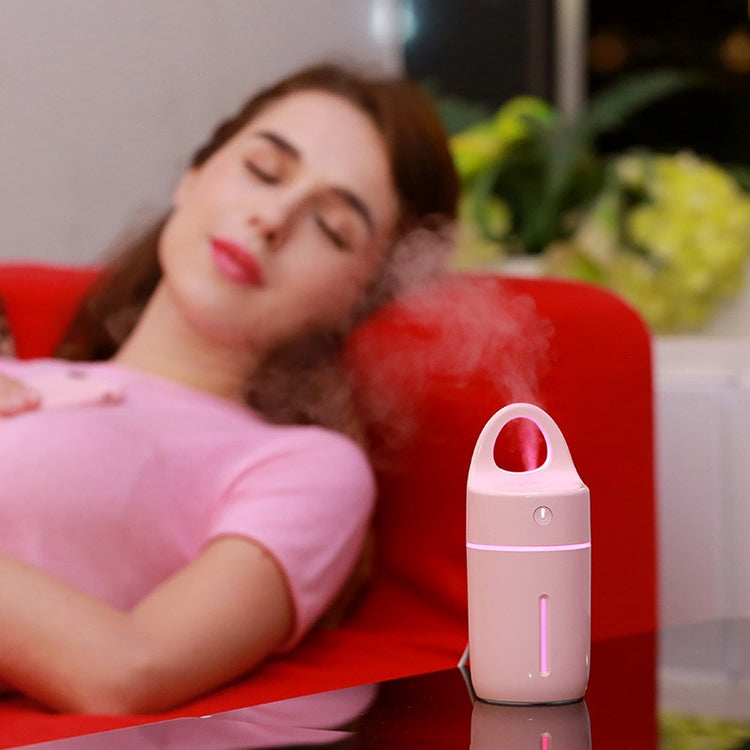 1.5W - 2W 175ml Mini Portable USB Negative Ions Humidifier Beauty and Water Supplement Instrument with Colorful LED Light(Pink) - Air Purifiers & Accessories by PMC TechLife | Online Shopping South Africa | PMC TechLife | Buy Now Pay Later Mobicred