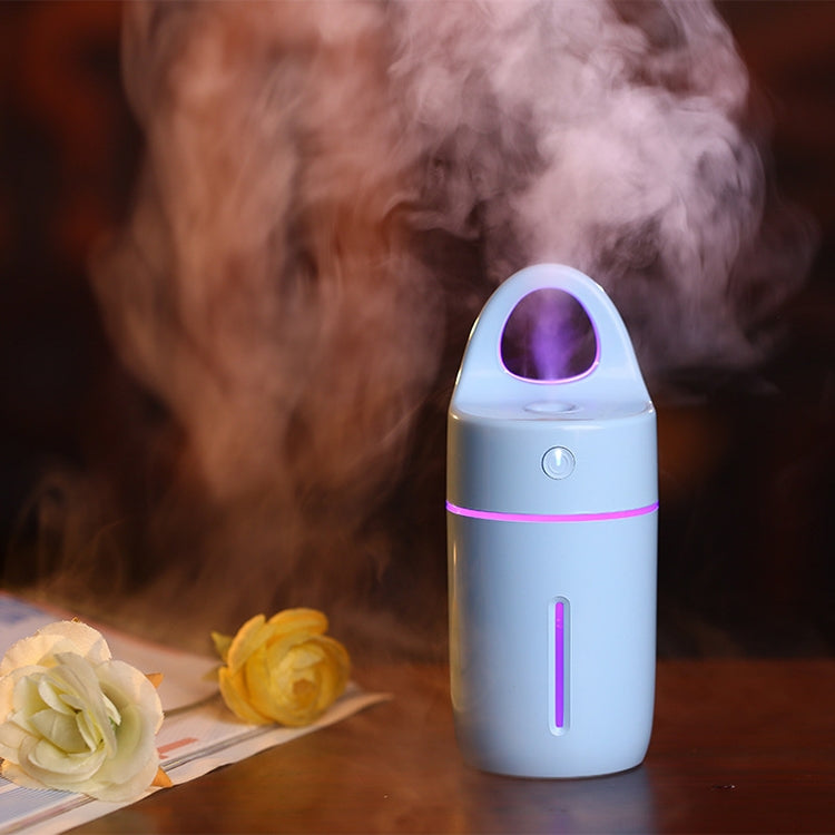 1.5W - 2W 175ml Mini Portable USB Negative Ions Humidifier Beauty and Water Supplement Instrument with Colorful LED Light(Blue) - Air Purifiers & Accessories by PMC TechLife | Online Shopping South Africa | PMC TechLife | Buy Now Pay Later Mobicred