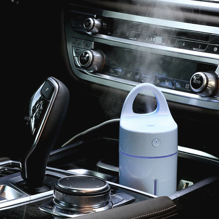 1.5W - 2W 175ml Mini Portable USB Negative Ions Humidifier Beauty and Water Supplement Instrument with Colorful LED Light(White) - Air Purifiers & Accessories by PMC TechLife | Online Shopping South Africa | PMC TechLife | Buy Now Pay Later Mobicred