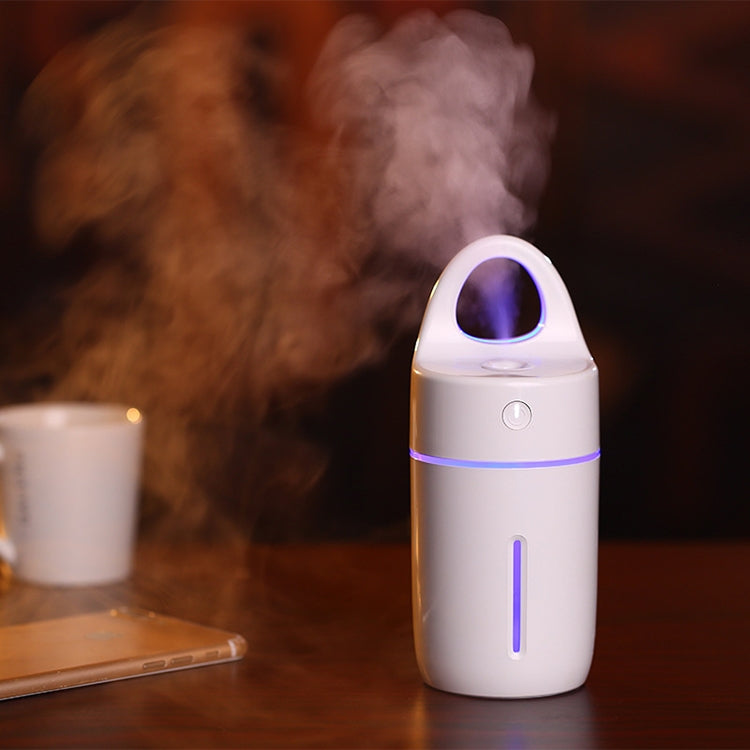 1.5W - 2W 175ml Mini Portable USB Negative Ions Humidifier Beauty and Water Supplement Instrument with Colorful LED Light(White) - Air Purifiers & Accessories by PMC TechLife | Online Shopping South Africa | PMC TechLife | Buy Now Pay Later Mobicred