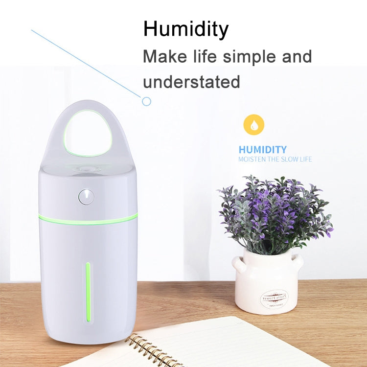 1.5W - 2W 175ml Mini Portable USB Negative Ions Humidifier Beauty and Water Supplement Instrument with Colorful LED Light(White) - Air Purifiers & Accessories by PMC TechLife | Online Shopping South Africa | PMC TechLife | Buy Now Pay Later Mobicred