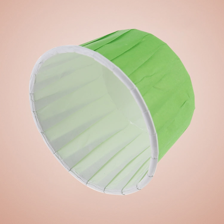 50pcs / Pack Round Lamination Cake Cup Muffin Cases Chocolate Cupcake Liner Baking Cup, Size: 5 x 3.8  x 3cm (Green) - Food Molds by PMC TechLife | Online Shopping South Africa | PMC TechLife | Buy Now Pay Later Mobicred
