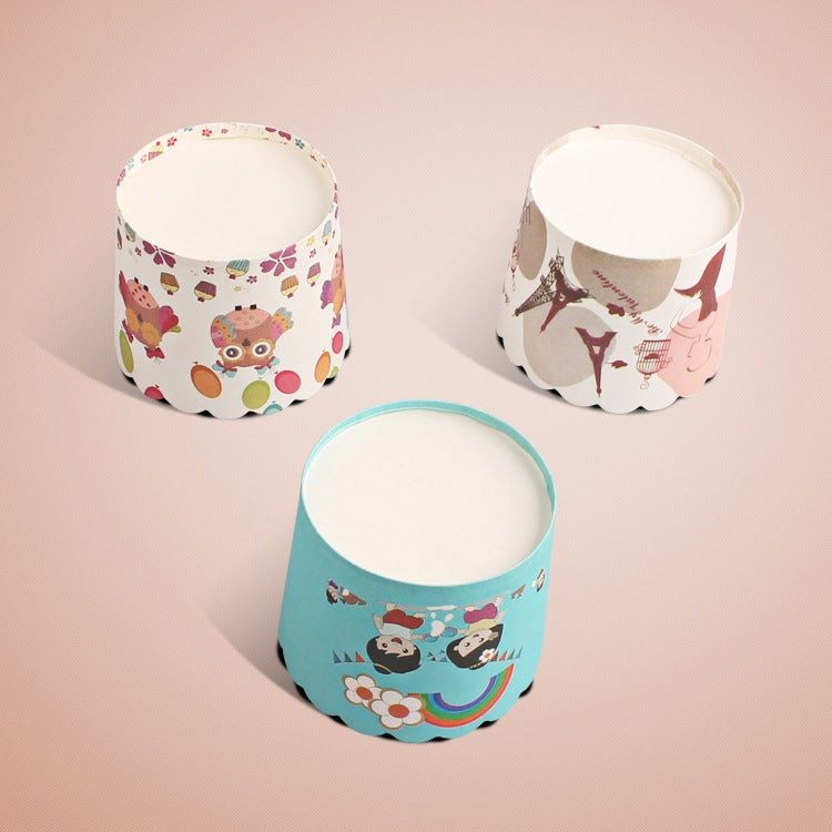 24pcs / Pack Round Lamination Cake Cup Muffin Cases Chocolate Cupcake Liner Baking Cup, Size: 7 x 6  x 5.5cm, Random Color Delivery - Food Molds by PMC TechLife | Online Shopping South Africa | PMC TechLife | Buy Now Pay Later Mobicred