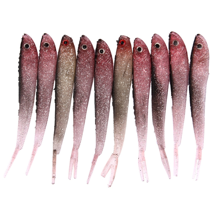 10 PCS Small Sequins Fish Shape Fishing Lures Artificial Fishing Bait, Length: 12.5cm - Fishing Lures by PMC TechLife | Online Shopping South Africa | PMC TechLife | Buy Now Pay Later Mobicred