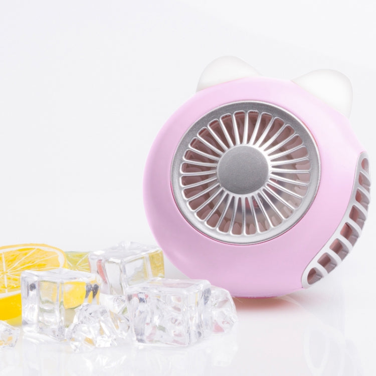 LORDNINO SBF003 3W USB Charging Portable Electric Fan with Magnetic Wristband, 3 Speed Control (Pink) - Electric Fans by PMC TechLife | Online Shopping South Africa | PMC TechLife | Buy Now Pay Later Mobicred
