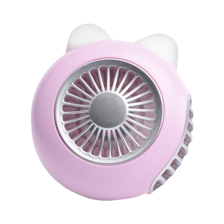 LORDNINO SBF003 3W USB Charging Portable Electric Fan with Magnetic Wristband, 3 Speed Control (Pink) - Electric Fans by PMC TechLife | Online Shopping South Africa | PMC TechLife | Buy Now Pay Later Mobicred
