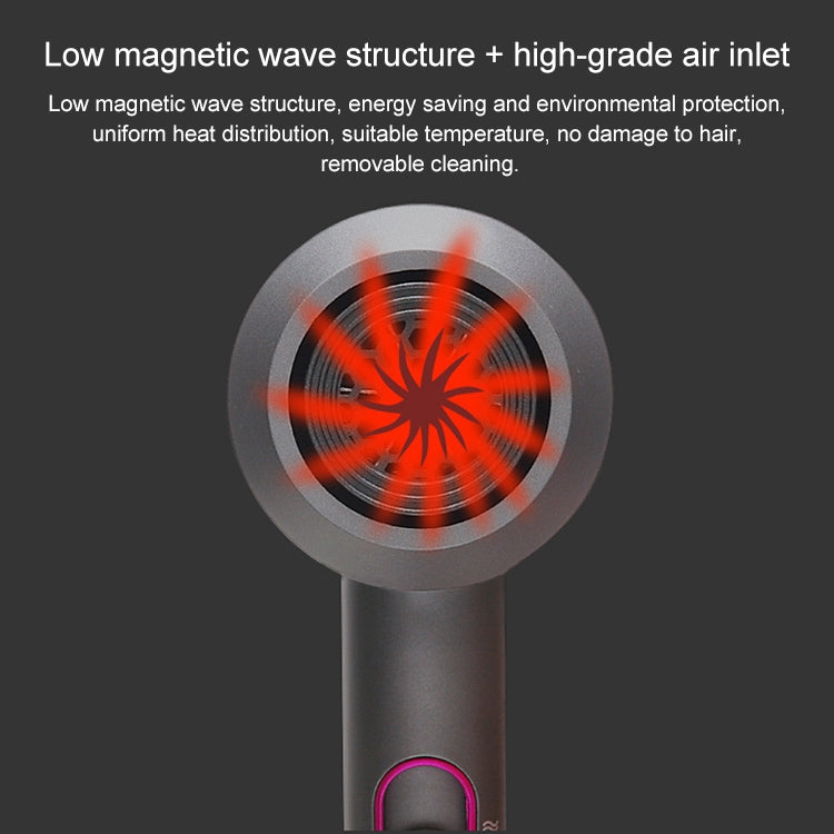 High-power 2000W Anionic Cold Hot Air Constant Temperature Hair Dryer, UK Plug(Red + Black) - Hair Dryers & Accessories by PMC TechLife | Online Shopping South Africa | PMC TechLife | Buy Now Pay Later Mobicred