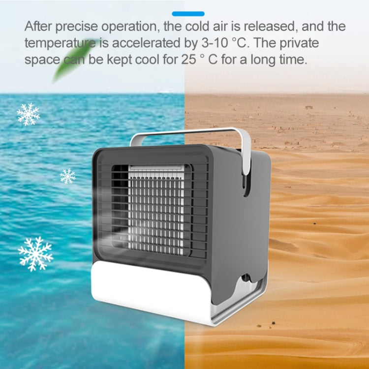 Spades A New Negative ion Air Conditioning Fan Household Humidification Air Cooler(Black) - Electric Fans by PMC TechLife | Online Shopping South Africa | PMC TechLife | Buy Now Pay Later Mobicred