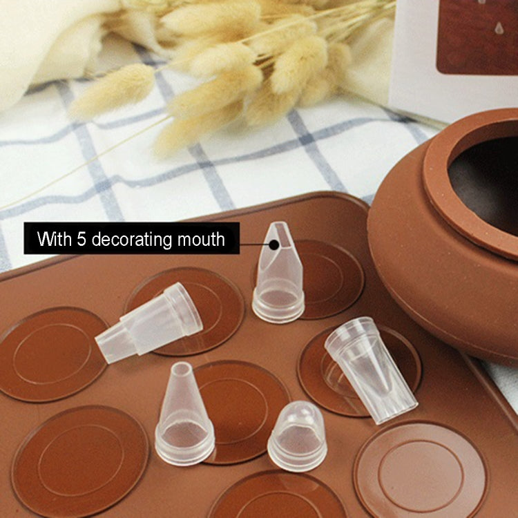 Kitchen Roast Large Size Silicone Pad + Framed Pot + Color Box Baking Macaron Mold Suit - Food Molds by PMC TechLife | Online Shopping South Africa | PMC TechLife | Buy Now Pay Later Mobicred