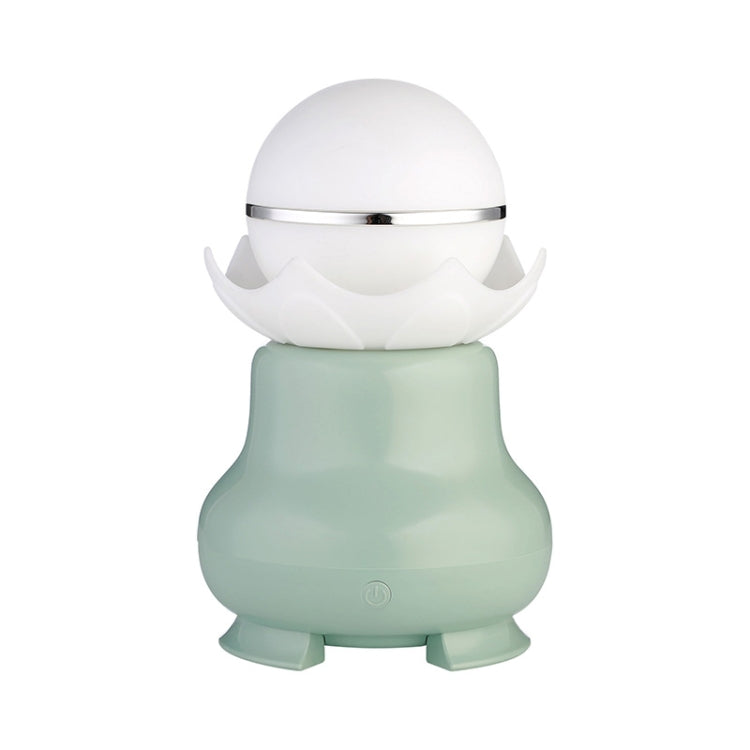 4W USB Charging Night Luminescent Pearl Ultrasonic Aromatherapy Humidifier with LED Colorful Light for Home / Office, Water Tank Capacity: 95ml, DC 5V(Mint Green) - Air Purifiers & Accessories by PMC TechLife | Online Shopping South Africa | PMC TechLife | Buy Now Pay Later Mobicred