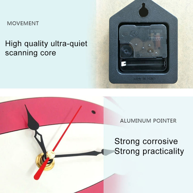 11*10 inch Children Bedroom Room Decor Battery Operated Owl Shaped Mute Non Ticking Round Wall Quartz Clock - Wall Clock by PMc TechLife | Online Shopping South Africa | PMc TechLife | Buy Now Pay Later Mobicred