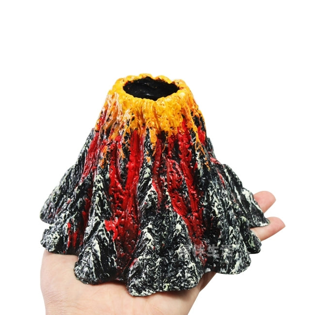 Artificial Tree Plant Grass Fish Tank Decoration Volcano Rock Landscape, Creative Rockery Resin Ornaments Aquarium Air Pump, Size: S, 8.5*5.5*2.0 cm - Fish Tank Decoration by PMC TechLife | Online Shopping South Africa | PMC TechLife