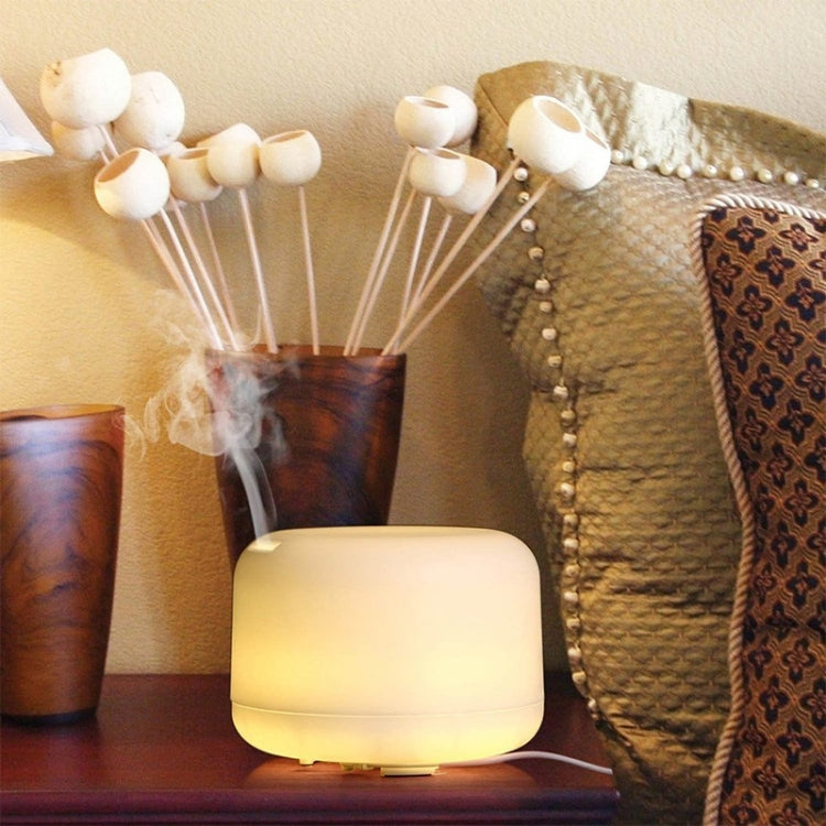 T500 Remote Control Clear White Air Humidifier Automatic Alcohol Sprayer Essential Oil Diffuser Ultrasonic Mist Maker Ultrasonic Aroma Diffuser Atomizer Color LED, Capacity: 500ml, DC 24V, US Plug - Air Purifiers & Accessories by PMC TechLife | Online Shopping South Africa | PMC TechLife | Buy Now Pay Later Mobicred
