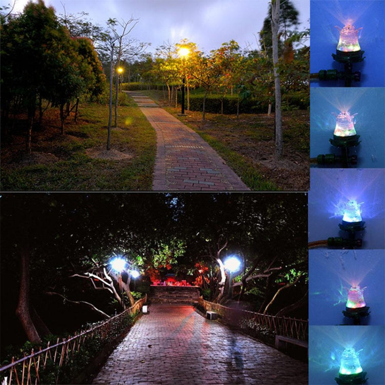 LED Luminous Lawn Sprinkler Automatic Water Sprinkler Garden Outdoor Irrigation Nozzle for Courtyard - Watering & Irrigation by PMc TechLife | Online Shopping South Africa | PMc TechLife | Buy Now Pay Later Mobicred