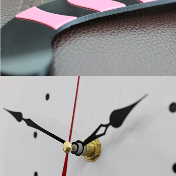 42x18cm Home Office Bedroom Decoration Battery Operated Cat Shaped Wall Clock with Swinging Tails(Black) - Wall Clock by PMC TechLife | Online Shopping South Africa | PMC TechLife | Buy Now Pay Later Mobicred