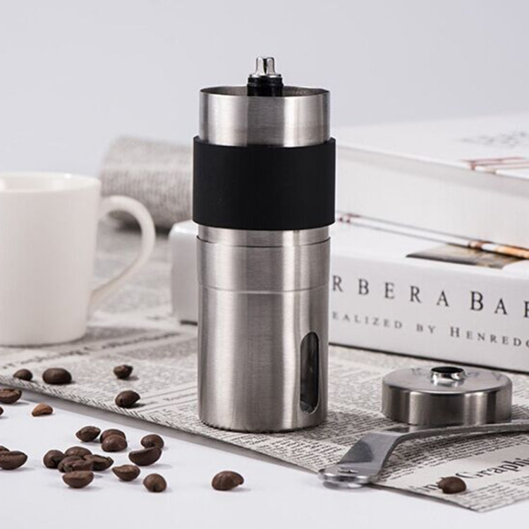 Portable Conical Burr Mill Manual Stainless Steel Hand Crank Coffee Bean Grinder, Capacity: 30g - Coffee Tools by PMC TechLife | Online Shopping South Africa | PMC TechLife | Buy Now Pay Later Mobicred