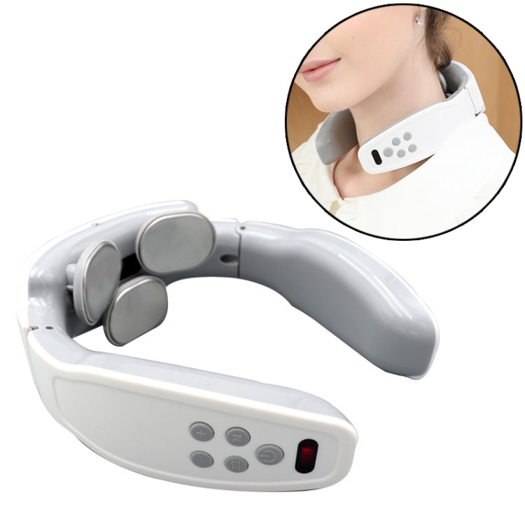 Rechargeable Household Electric Pulse Shock Neck Massager Intelligent Body Massager - free shipping - PMC TechLife - Order now!