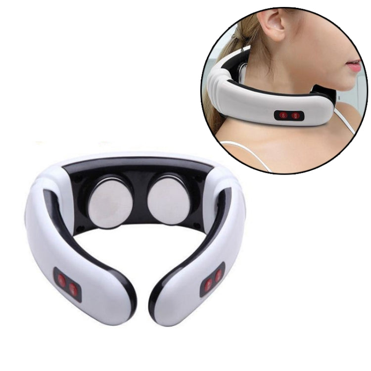 Household Electric Pulse Shock Neck Massager Intelligent Body Massager, Battery Powered (Not Include Battery) - free shipping - PMC TechLife - Order now!