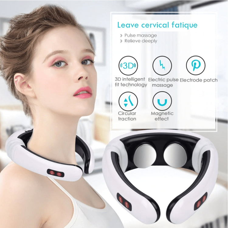 Household Electric Pulse Shock Neck Massager Intelligent Body Massager, Plug-in - free shipping - PMC TechLife - Order now!