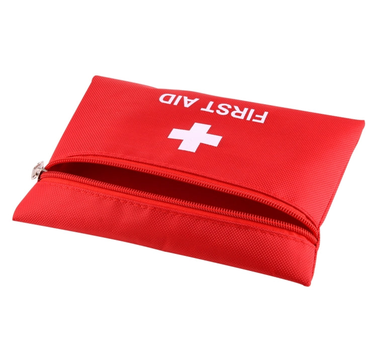 2 PCS Portable First Aid Kit with Bag, Includes Sanitizing Pads, Gauzes, Scissors,Band-aids and Tweezers, Random Color Delivery - free shipping - PMC TechLife - Order now!