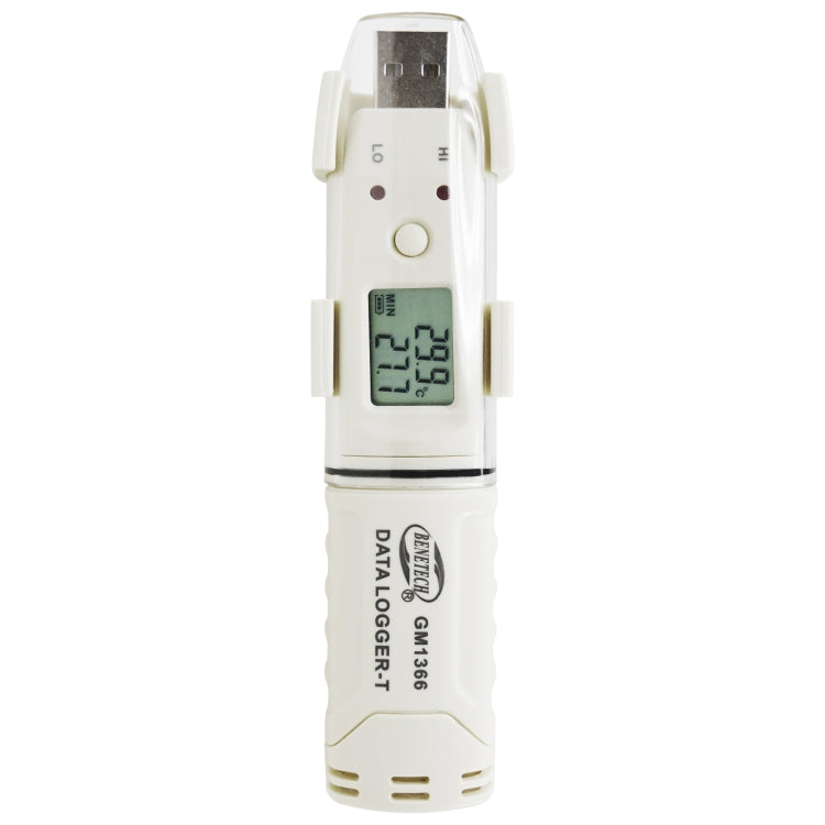 BENETECH GM1366 USB Digital Temperature and Humidity Recorder Meter with Alarm - free shipping - PMC Jewellery - Order now!