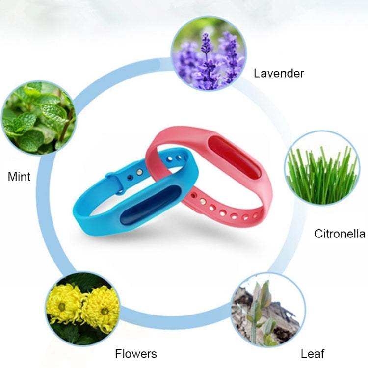 10 PCS Anti-mosquito Silicone Repellent Bracelet Buckle Wristband Bugs Away, Suitable for Children and Adults, Length:23cm, Random Color Delivery - Repellent Wristband by PMC TechLife | Online Shopping South Africa | PMC TechLife | Buy Now Pay Later Mobicred