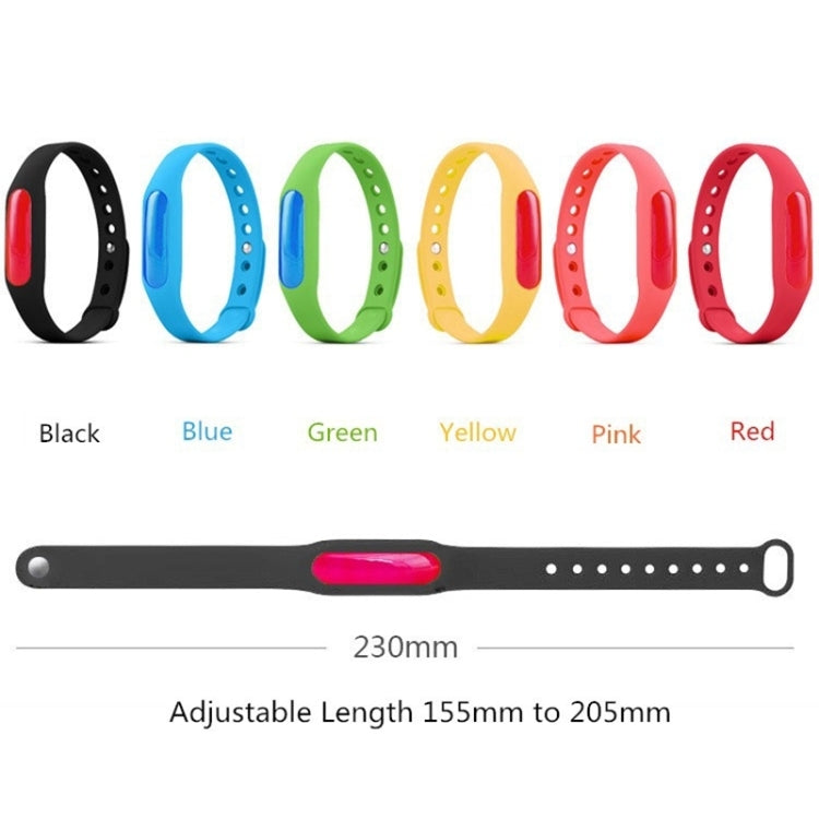 20 PCS Anti-mosquito Silicone Repellent Bracelet Buckle Wristband Bugs Away, Suitable for Children and Adults, Length:23cm, Random Color Delivery - Repellent Wristband by PMC TechLife | Online Shopping South Africa | PMC TechLife | Buy Now Pay Later Mobicred