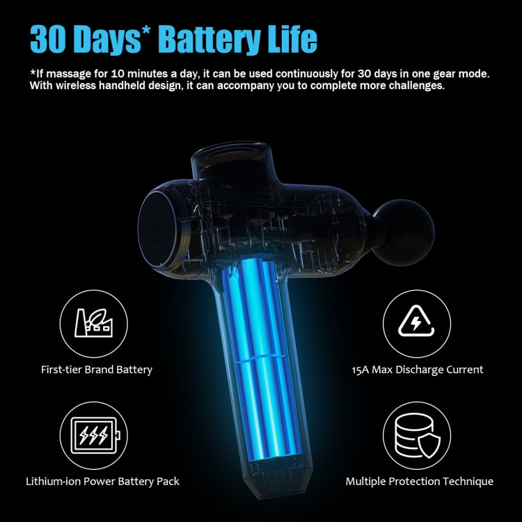 X6 Body Massage Band Rechargeable Muscle Massager Relaxer, US Plug(Black) - free shipping - PMC TechLife - Order now!