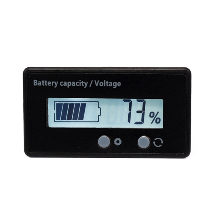 H6133 12V-84V Lead-acid Battery Voltage Tester Percentage Voltmeter Gauge Lithium Battery Status Monitor(White Light) - Battery & Resistance Tester by PMC TechLife | Online Shopping South Africa | PMC TechLife