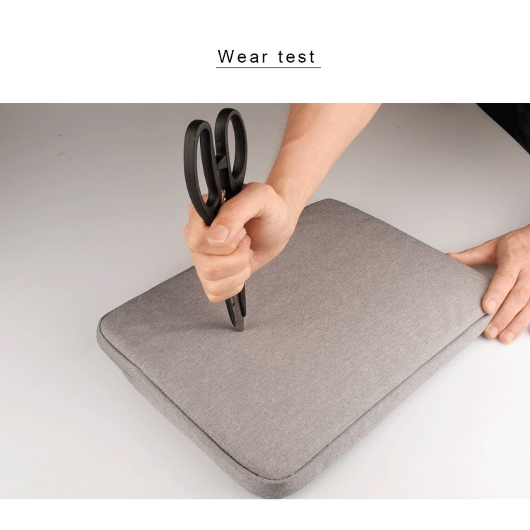 For 15.6 inch and Below Universal Wearable Oxford Cloth Soft Business Inner Package Laptop Tablet Bag(Grey) - 15.6 - 17 inch by PMC TechLife | Online Shopping South Africa | PMC TechLife | Buy Now Pay Later Mobicred