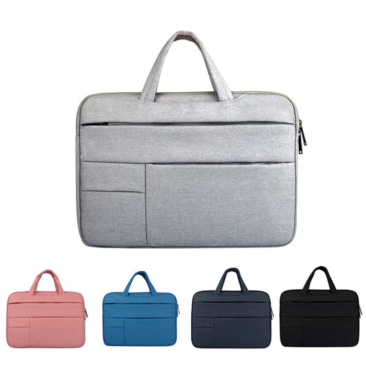 Universal Multiple Pockets Wearable Oxford Cloth Soft Portable Leisurely Handle Laptop Tablet Bag, For 13.3 inch and Below Macbook, Samsung, Lenovo, Sony, DELL Alienware, CHUWI, ASUS, HP (Blue) - free shipping - PMC TechLife - Order now!