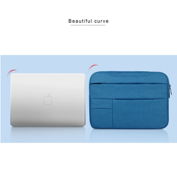 Universal Multiple Pockets Wearable Oxford Cloth Soft Portable Leisurely Handle Laptop Tablet Bag, For 15.6 inch and Below Macbook, Samsung, Lenovo, Sony, DELL Alienware, CHUWI, ASUS, HP (Black) - 15.6 - 17 inch by PMC TechLife | Online Shopping South Africa | PMC TechLife | Buy Now Pay Later Mobicred