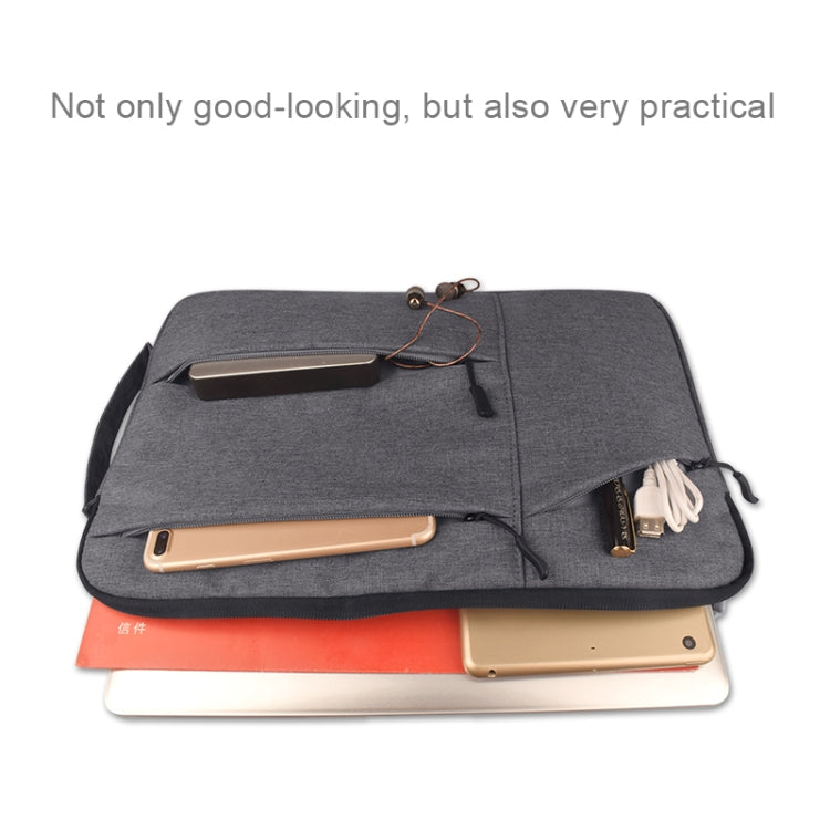 Universal Multiple Pockets Wearable Oxford Cloth Soft Portable Simple Business Laptop Tablet Bag, For 13.3 inch and Below Macbook, Samsung, Lenovo, Sony, DELL Alienware, CHUWI, ASUS, HP (Pink) - 13.3 inch by PMC TechLife | Online Shopping South Africa | PMC TechLife | Buy Now Pay Later Mobicred