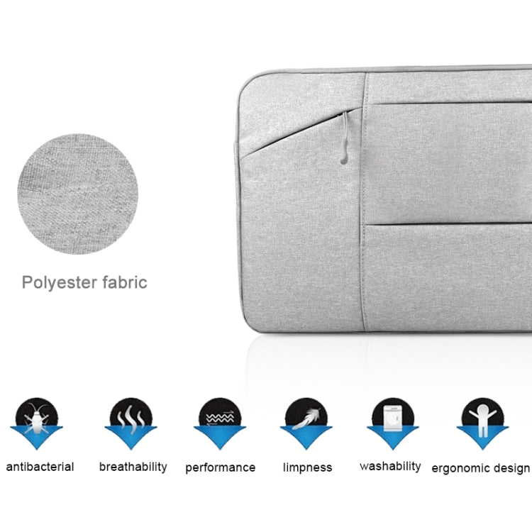 Universal Multiple Pockets Wearable Oxford Cloth Soft Portable Simple Business Laptop Tablet Bag, For 13.3 inch and Below Macbook, Samsung, Lenovo, Sony, DELL Alienware, CHUWI, ASUS, HP (Pink) - 13.3 inch by PMC TechLife | Online Shopping South Africa | PMC TechLife | Buy Now Pay Later Mobicred