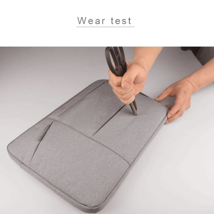 Universal Multiple Pockets Wearable Oxford Cloth Soft Portable Simple Business Laptop Tablet Bag, For 14 inch and Below Macbook, Samsung, Lenovo, Sony, DELL Alienware, CHUWI, ASUS, HP(Black) - 15 inch by PMC TechLife | Online Shopping South Africa | PMC TechLife | Buy Now Pay Later Mobicred