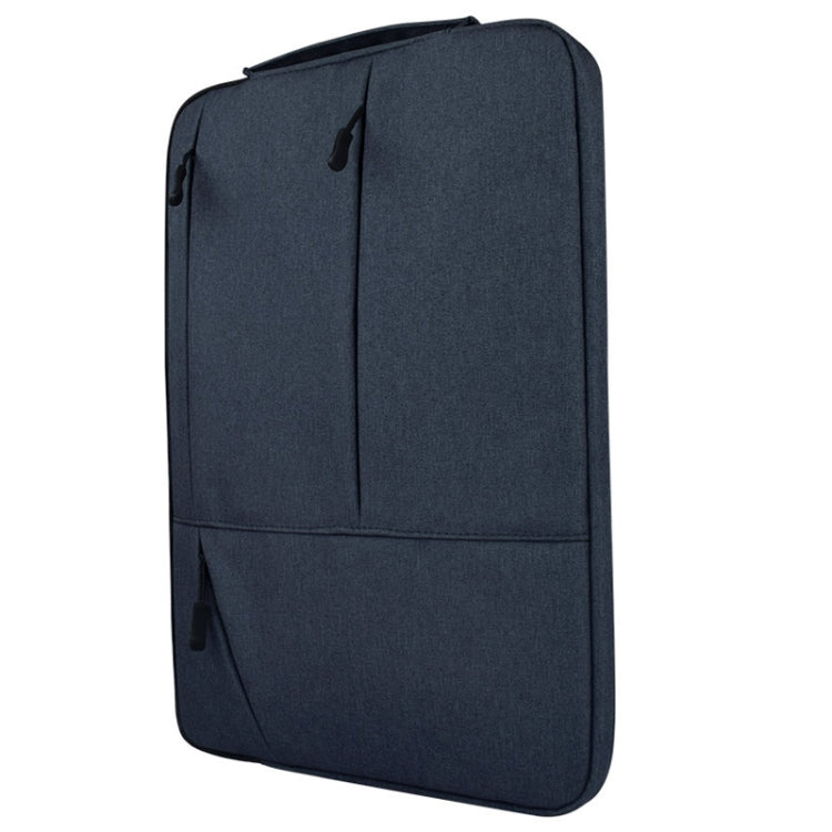 Universal Multiple Pockets Wearable Oxford Cloth Soft Portable Simple Business Laptop Tablet Bag, For 14 inch and Below Macbook, Samsung, Lenovo, Sony, DELL Alienware, CHUWI, ASUS, HP(navy) - 15 inch by PMC TechLife | Online Shopping South Africa | PMC TechLife | Buy Now Pay Later Mobicred