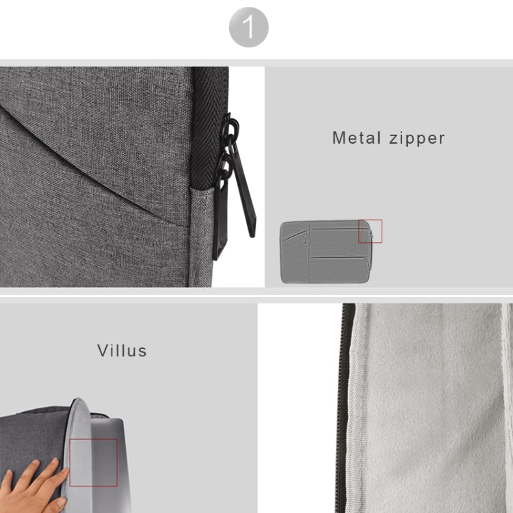 Universal Multiple Pockets Wearable Oxford Cloth Soft Portable Simple Business Laptop Tablet Bag, For 15.6 inch and Below Macbook, Samsung, Lenovo, Sony, DELL Alienware, CHUWI, ASUS, HP (Black) - 15.6 - 17 inch by PMC TechLife | Online Shopping South Africa | PMC TechLife | Buy Now Pay Later Mobicred