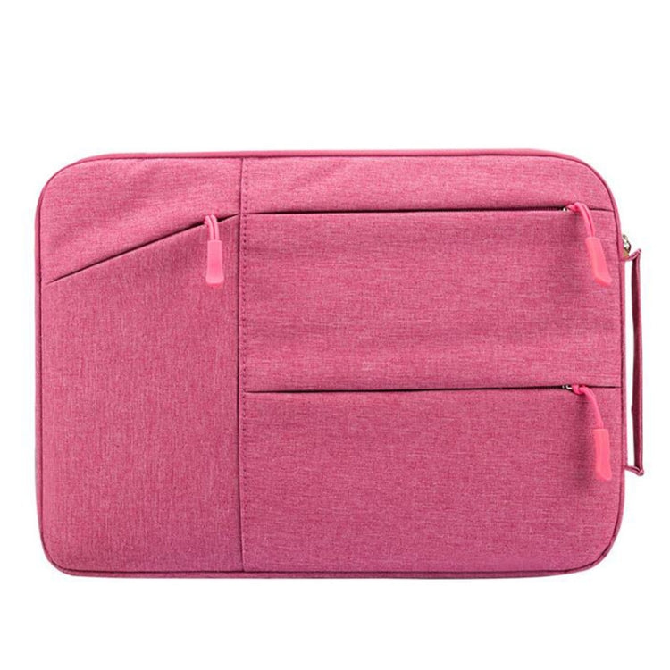 Universal Multiple Pockets Wearable Oxford Cloth Soft Portable Simple Business Laptop Tablet Bag, For 15.6 inch and Below Macbook, Samsung, Lenovo, Sony, DELL Alienware, CHUWI, ASUS, HP (Magenta) - 15.6 - 17 inch by PMC TechLife | Online Shopping South Africa | PMC TechLife | Buy Now Pay Later Mobicred
