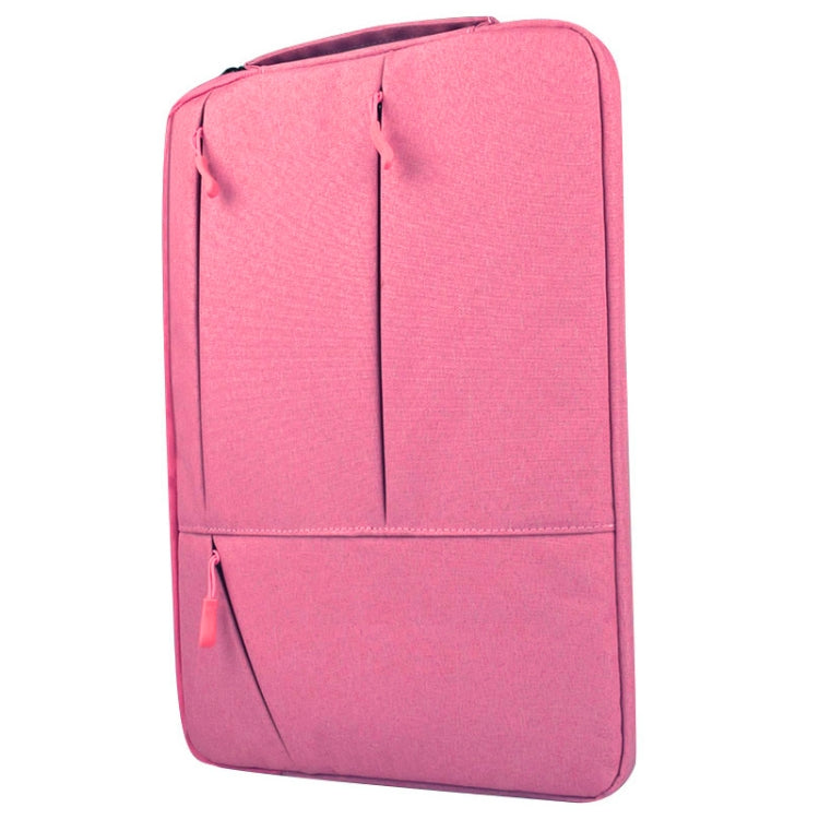 Universal Multiple Pockets Wearable Oxford Cloth Soft Portable Simple Business Laptop Tablet Bag, For 15.6 inch and Below Macbook, Samsung, Lenovo, Sony, DELL Alienware, CHUWI, ASUS, HP (Magenta) - 15.6 - 17 inch by PMC TechLife | Online Shopping South Africa | PMC TechLife | Buy Now Pay Later Mobicred