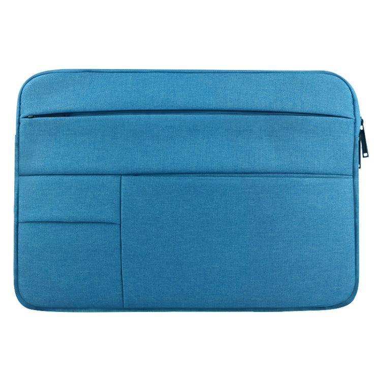 Universal Multiple Pockets Wearable Oxford Cloth Soft Portable Leisurely Laptop Tablet Bag, For 13.3 inch and Below Macbook, Samsung, Lenovo, Sony, DELL Alienware, CHUWI, ASUS, HP (Blue) - free shipping - PMC TechLife - Order now!