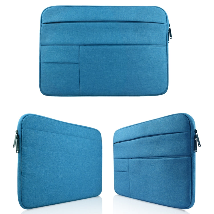 Universal Multiple Pockets Wearable Oxford Cloth Soft Portable Leisurely Laptop Tablet Bag, For 13.3 inch and Below Macbook, Samsung, Lenovo, Sony, DELL Alienware, CHUWI, ASUS, HP (Blue) - free shipping - PMC TechLife - Order now!