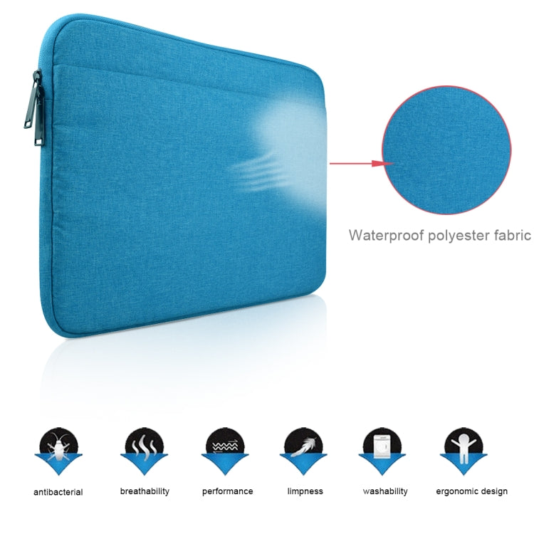Universal Multiple Pockets Wearable Oxford Cloth Soft Portable Leisurely Laptop Tablet Bag, For 13.3 inch and Below Macbook, Samsung, Lenovo, Sony, DELL Alienware, CHUWI, ASUS, HP (Blue) - free shipping - PMC TechLife - Order now!