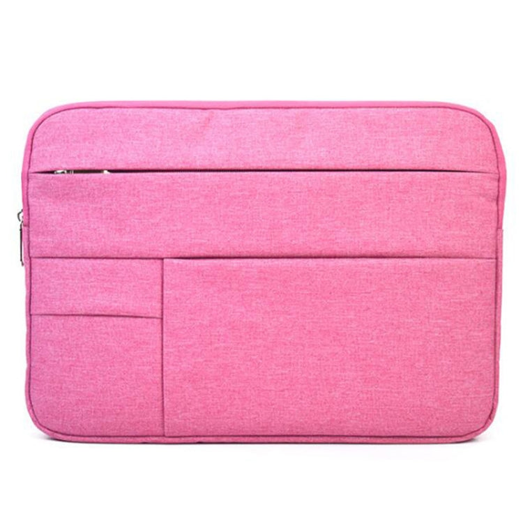 Universal Multiple Pockets Wearable Oxford Cloth Soft Portable Leisurely Laptop Tablet Bag, For 13.3 inch and Below Macbook, Samsung, Lenovo, Sony, DELL Alienware, CHUWI, ASUS, HP (Magenta) - 13.3 inch by PMC TechLife | Online Shopping South Africa | PMC TechLife | Buy Now Pay Later Mobicred