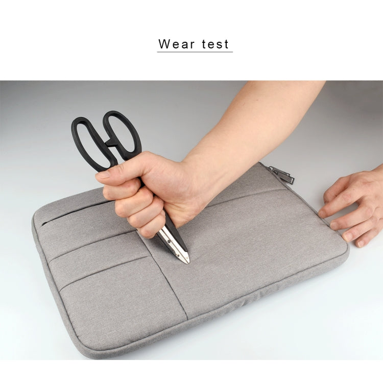 Universal Multiple Pockets Wearable Oxford Cloth Soft Portable Leisurely Laptop Tablet Bag, For 14 inch and Below Macbook, Samsung, Lenovo, Sony, DELL Alienware, CHUWI, ASUS, HP(navy) - 15 inch by PMC TechLife | Online Shopping South Africa | PMC TechLife | Buy Now Pay Later Mobicred