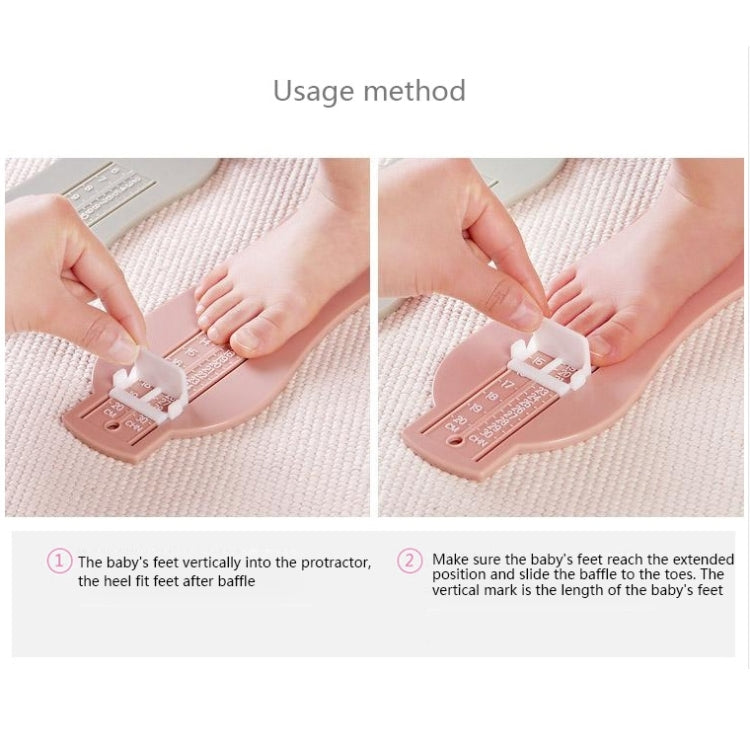 2 PCS Children Foot Length Measuring Ruler, Random Color Delivery - free shipping - PMC TechLife - Order now!