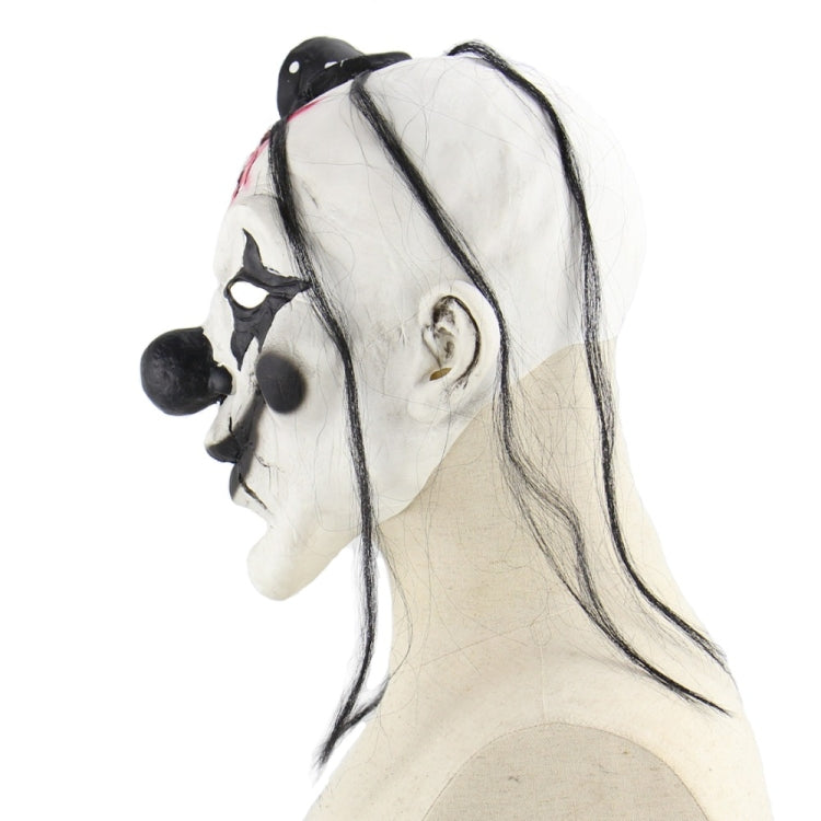Halloween Festival Party Latex Devil Clown Frightened Mask Headgear, with Hair - Halloween Masks by PMC TechLife | Online Shopping South Africa | PMC TechLife