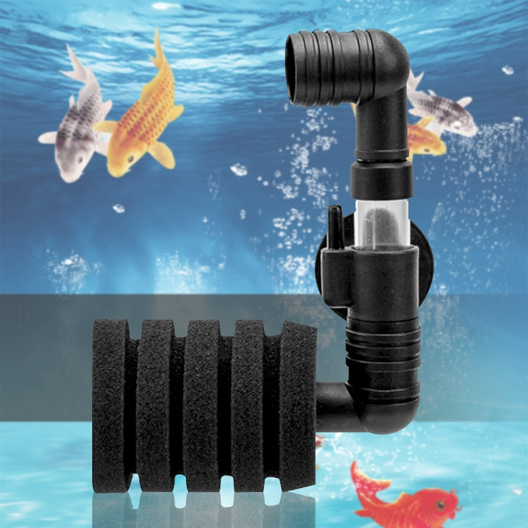 Wall-mounted Aquarium Mini Double Head Pneumatic Mute Biochemical Cotton Filter - Filters & Accessories by PMC TechLife | Online Shopping South Africa | PMC TechLife